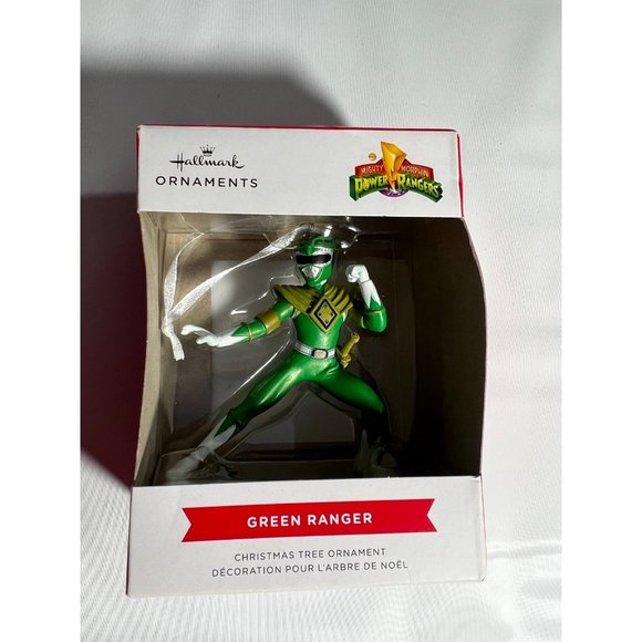 Mighthy Morphin Green Power Ranger 2022 Hallmark Ornament New in box - Picture 2 of 3